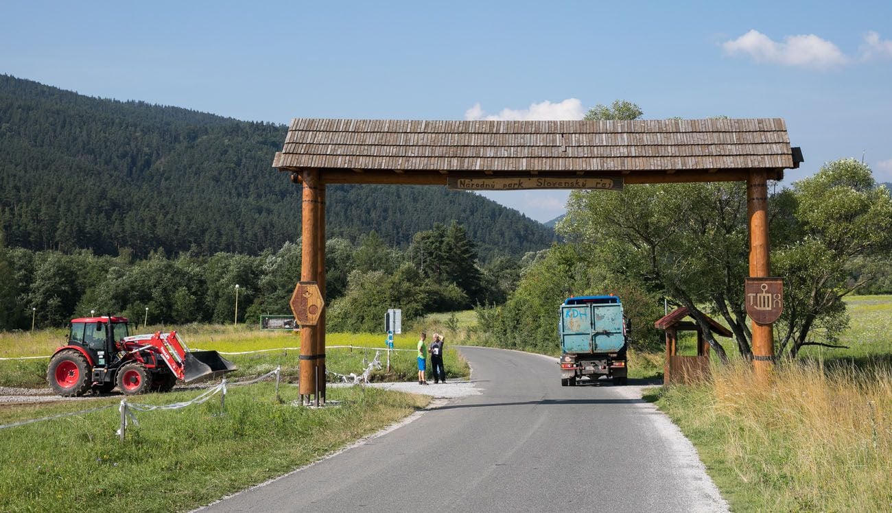 Slovak Paradise Entrance