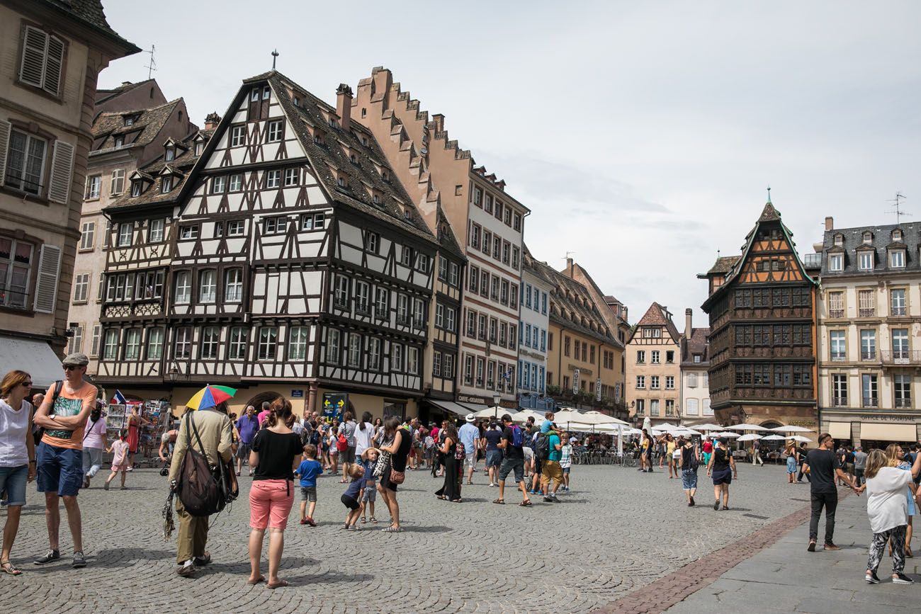 Strasbourg Square Alsace Wine Route