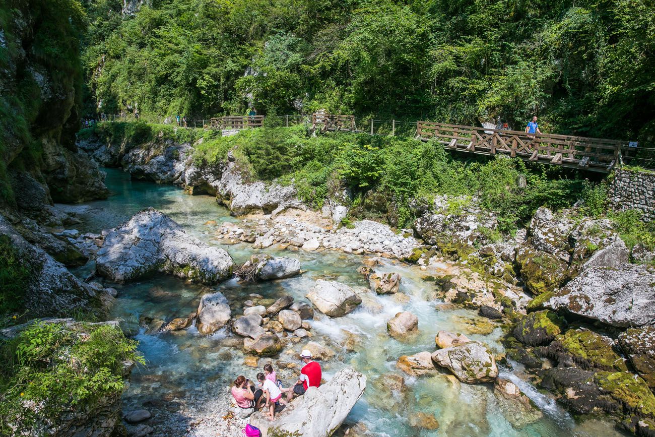 Tolmin Gorge Boardwalks