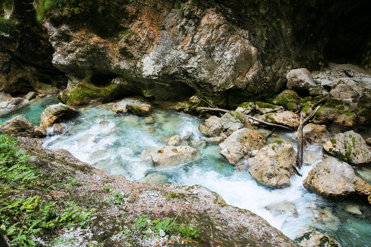 Tolmin Gorge River