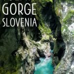 Tolmin Gorge Slovenia Triglav Park