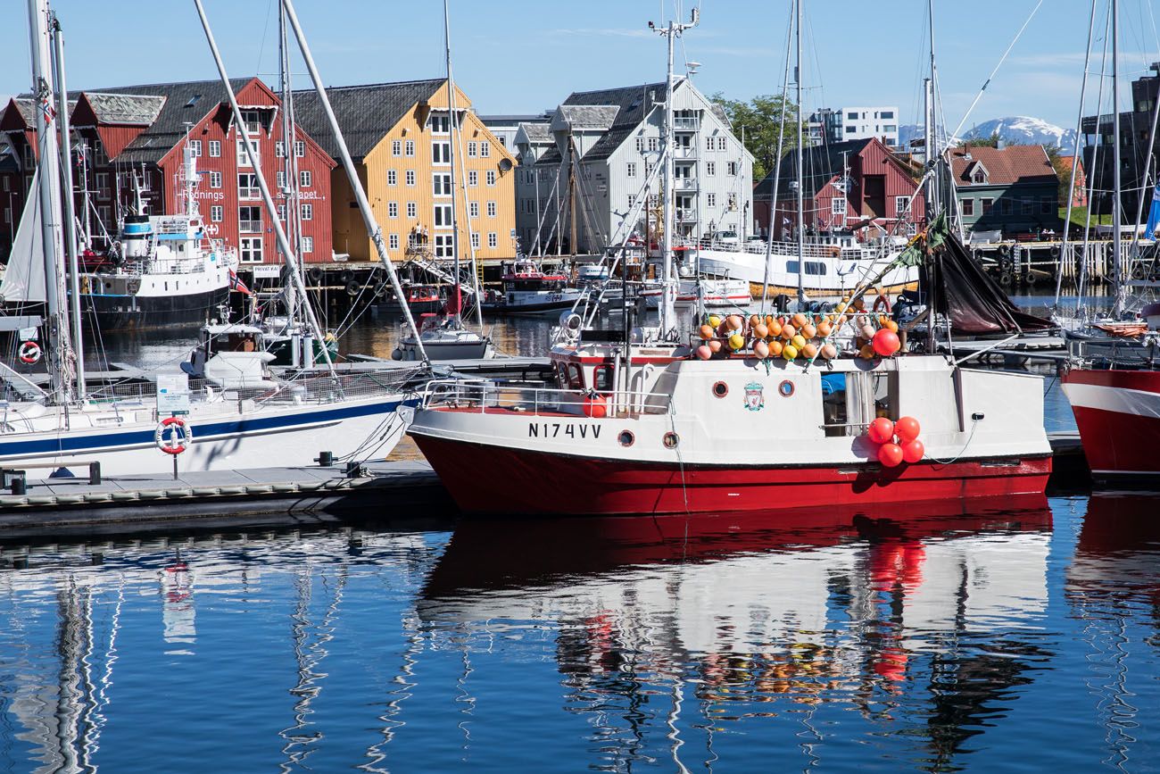 Tromso harbor