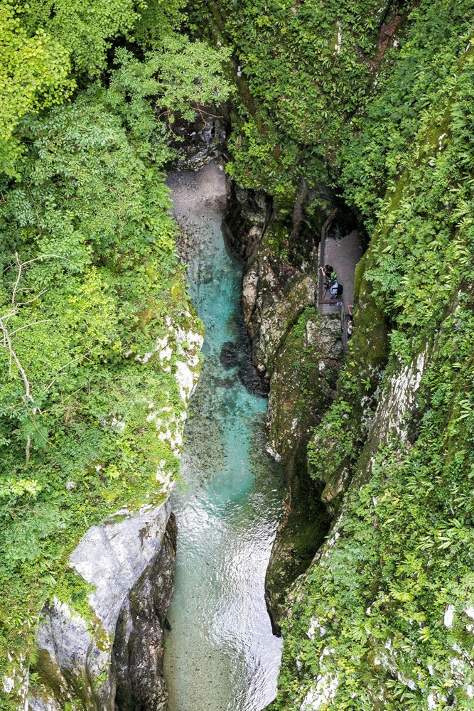 View from Devils Bridge