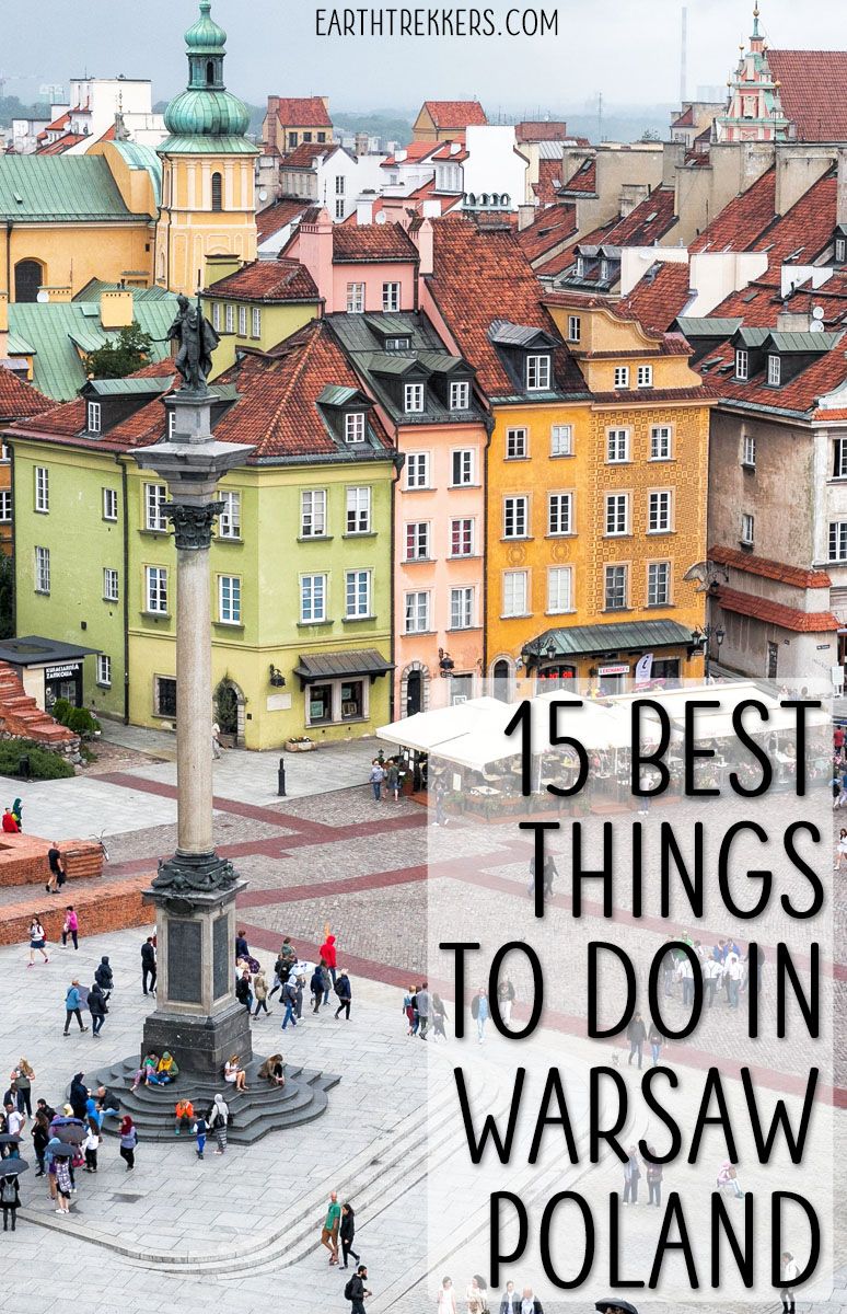 Best Things to do Warsaw Poland