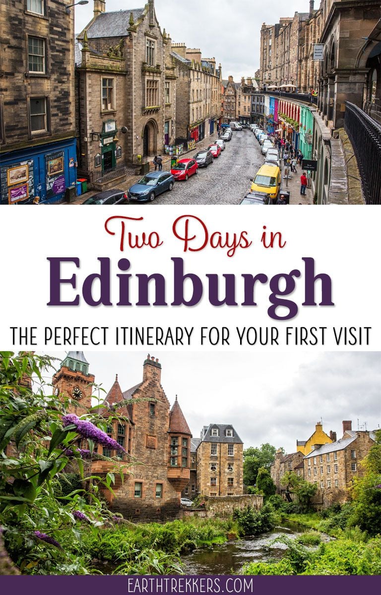 Edinburgh Scotland Travel Itinerary