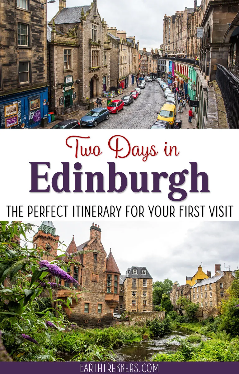Edinburgh Scotland Travel Itinerary