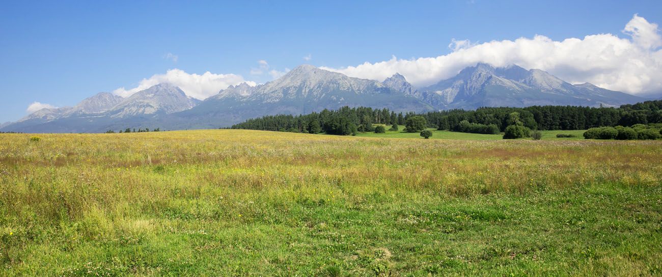 High Tatras of Slovakia