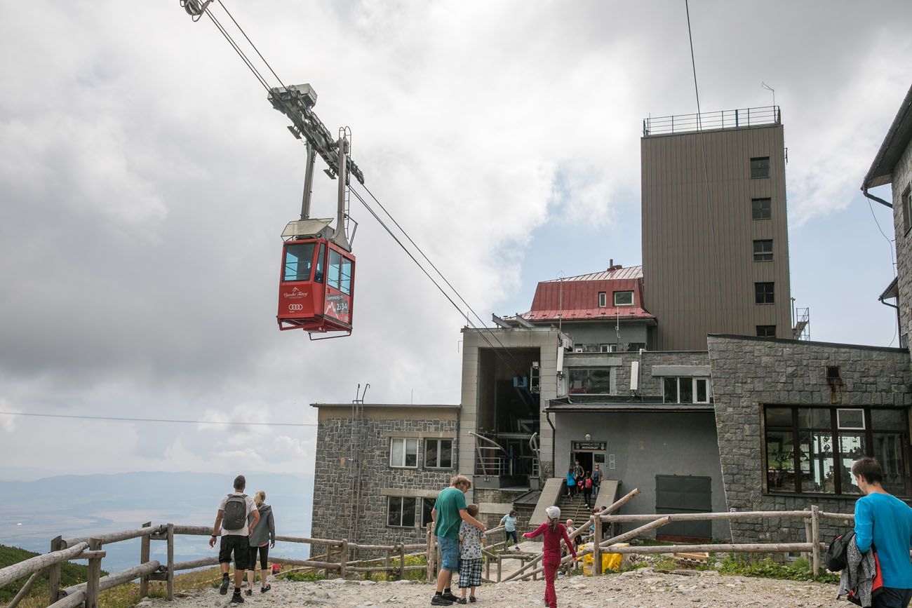 Lomnicky Stit Cable Car