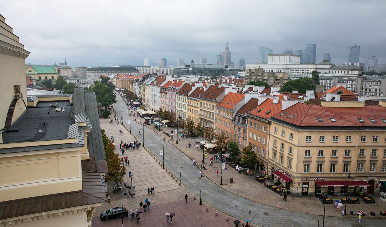 Overlooking Warsaw