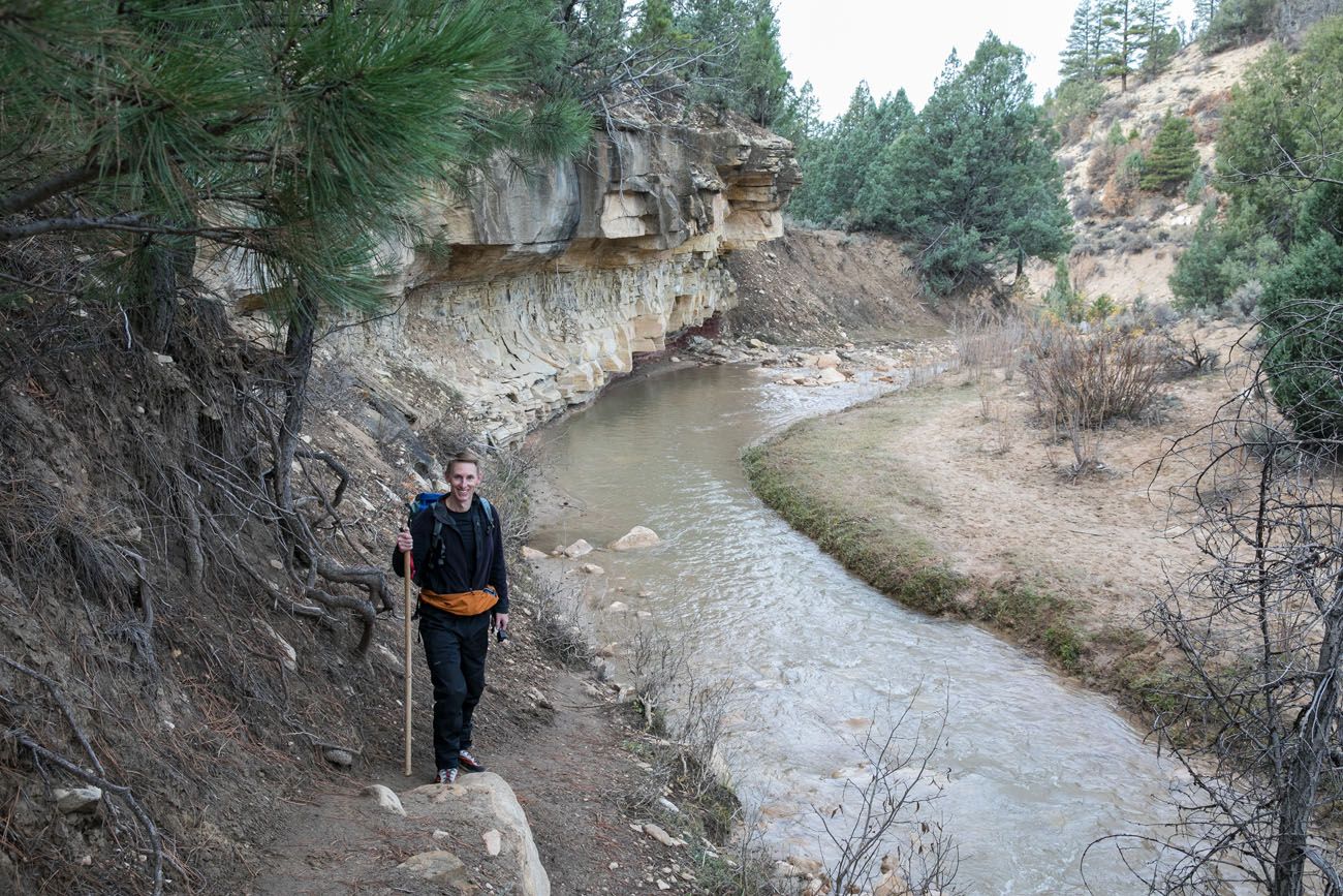 Start of the Virgin River