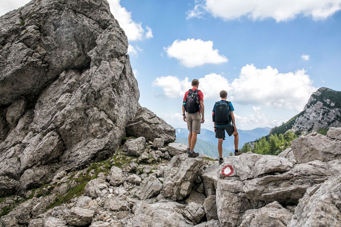 Tim and Tyler Vrsic Hike