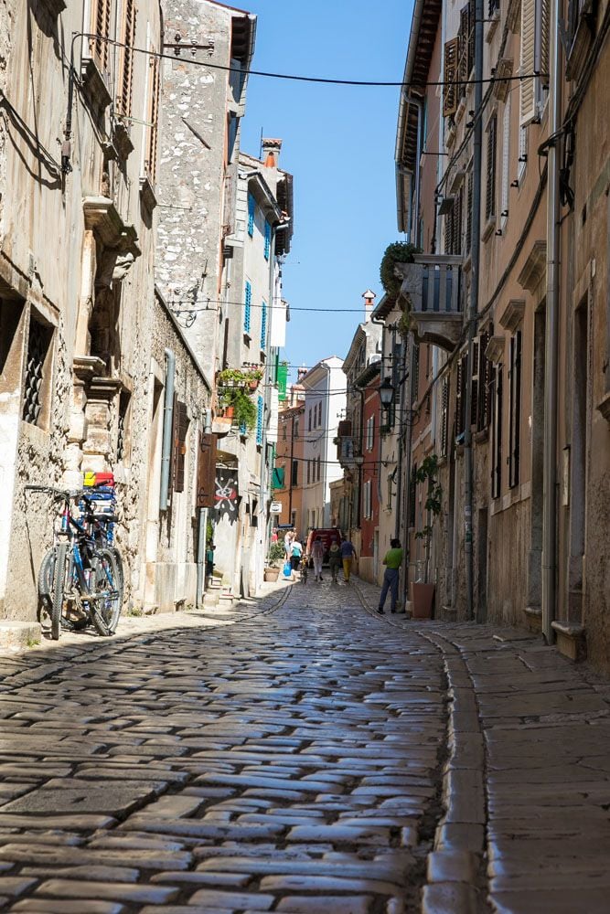 Walking through Rovinj