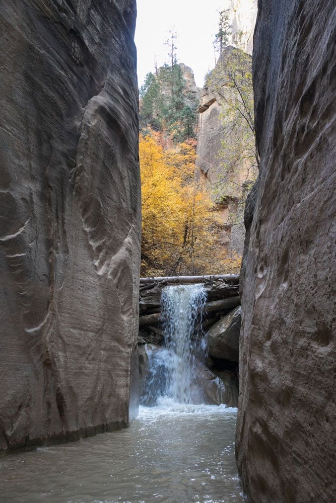 Waterfall Zion Narrows