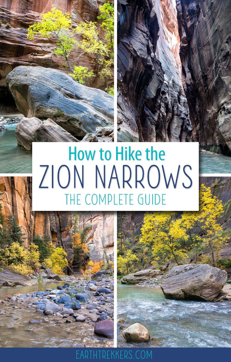 Zion Narrows Best Zion Hike