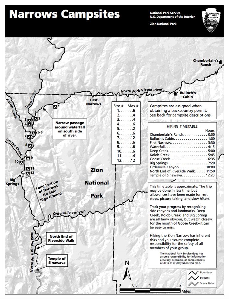 map NPS