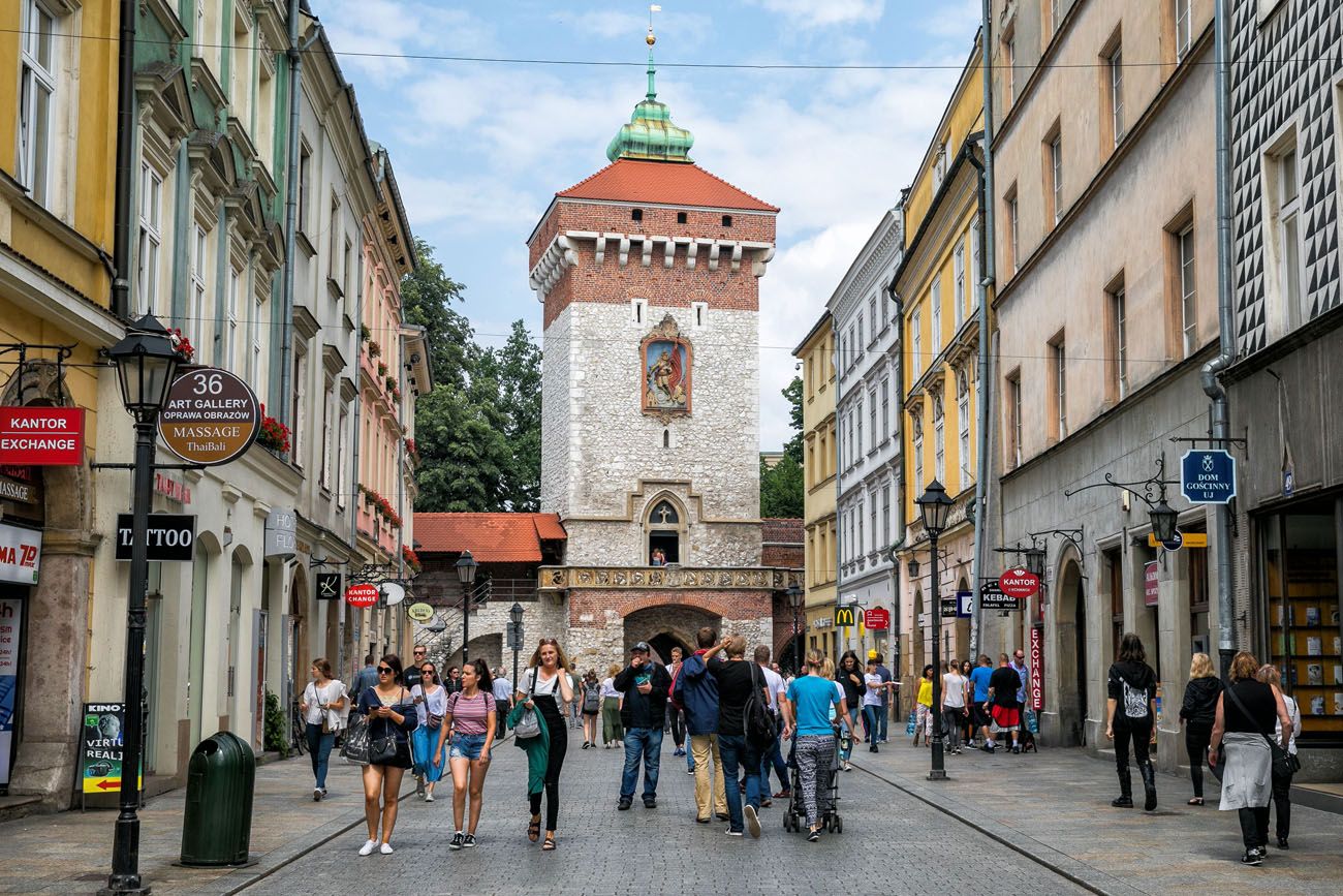 Florians Gate Krakow