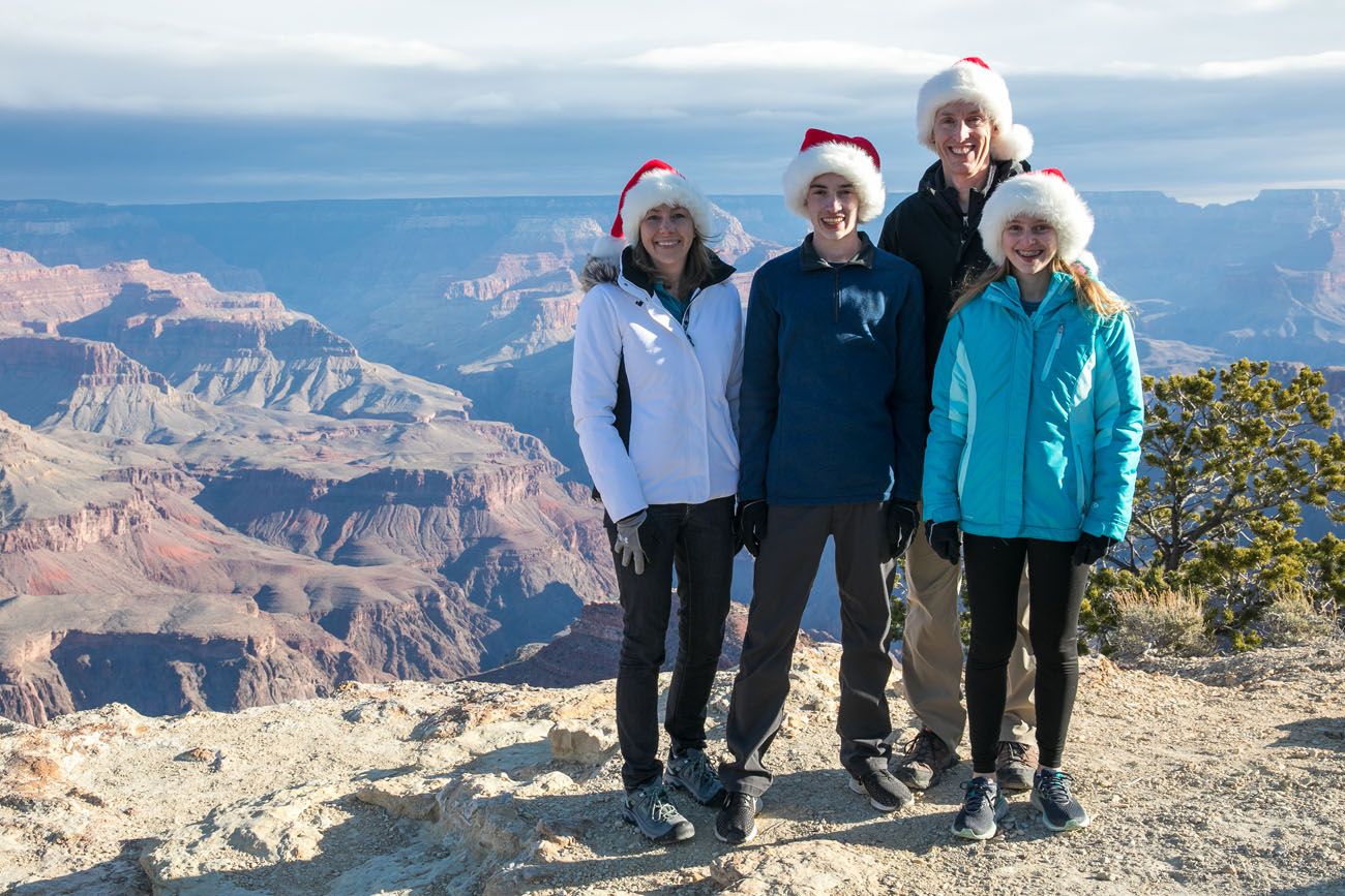 Grand Canyon on Christmas