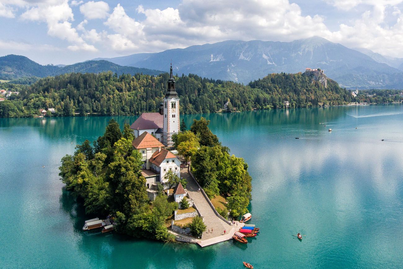 Lake Bled Drone
