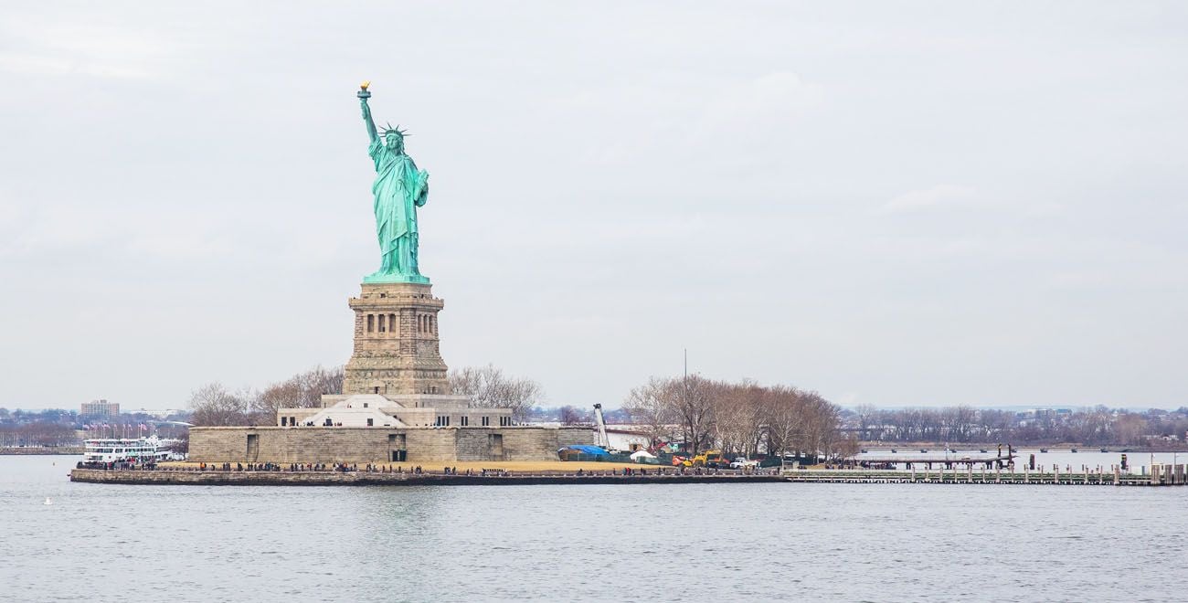 Statue of Liberty where to stay in New York