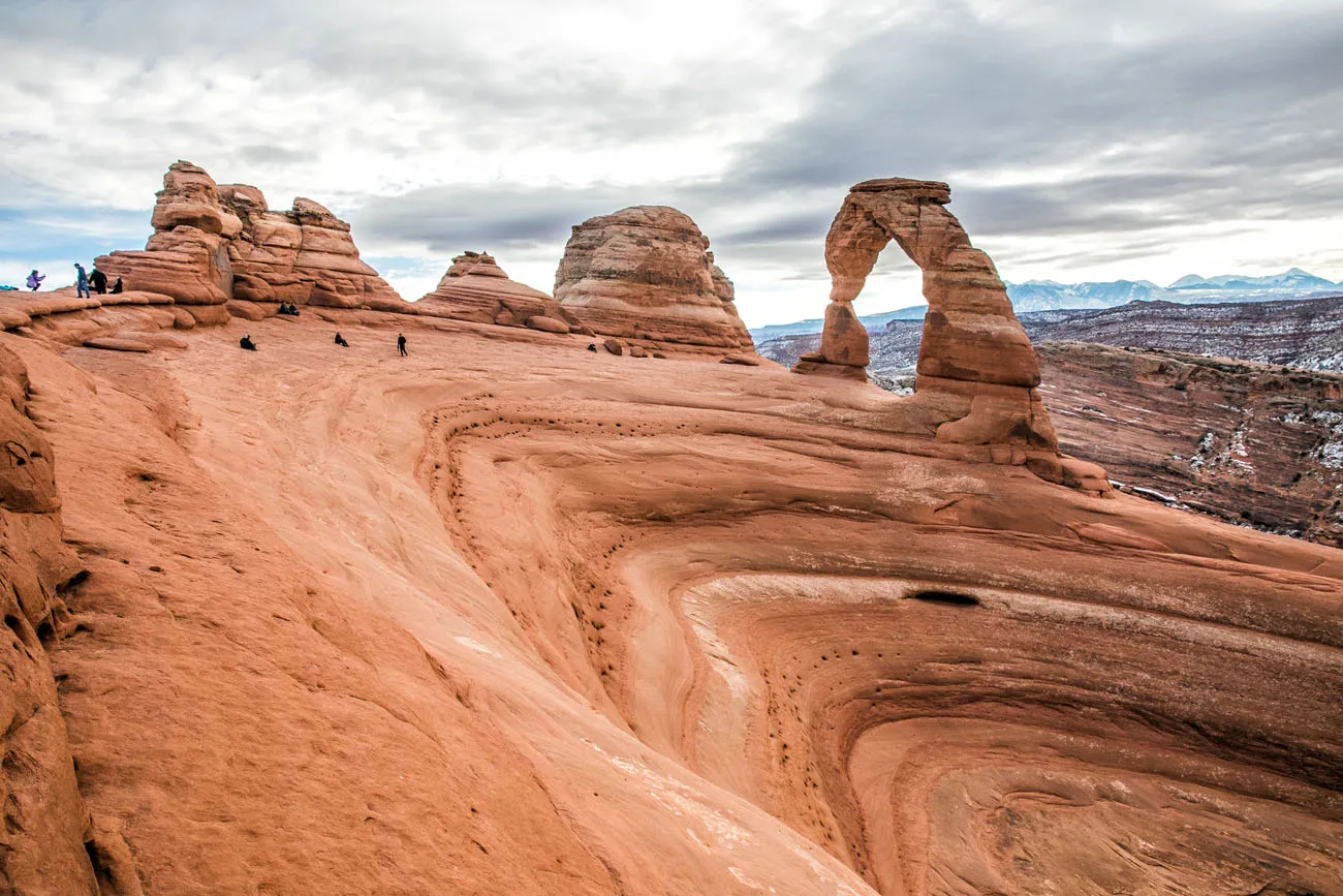 Delicate Arch in December | Best things to do in Arches National Park