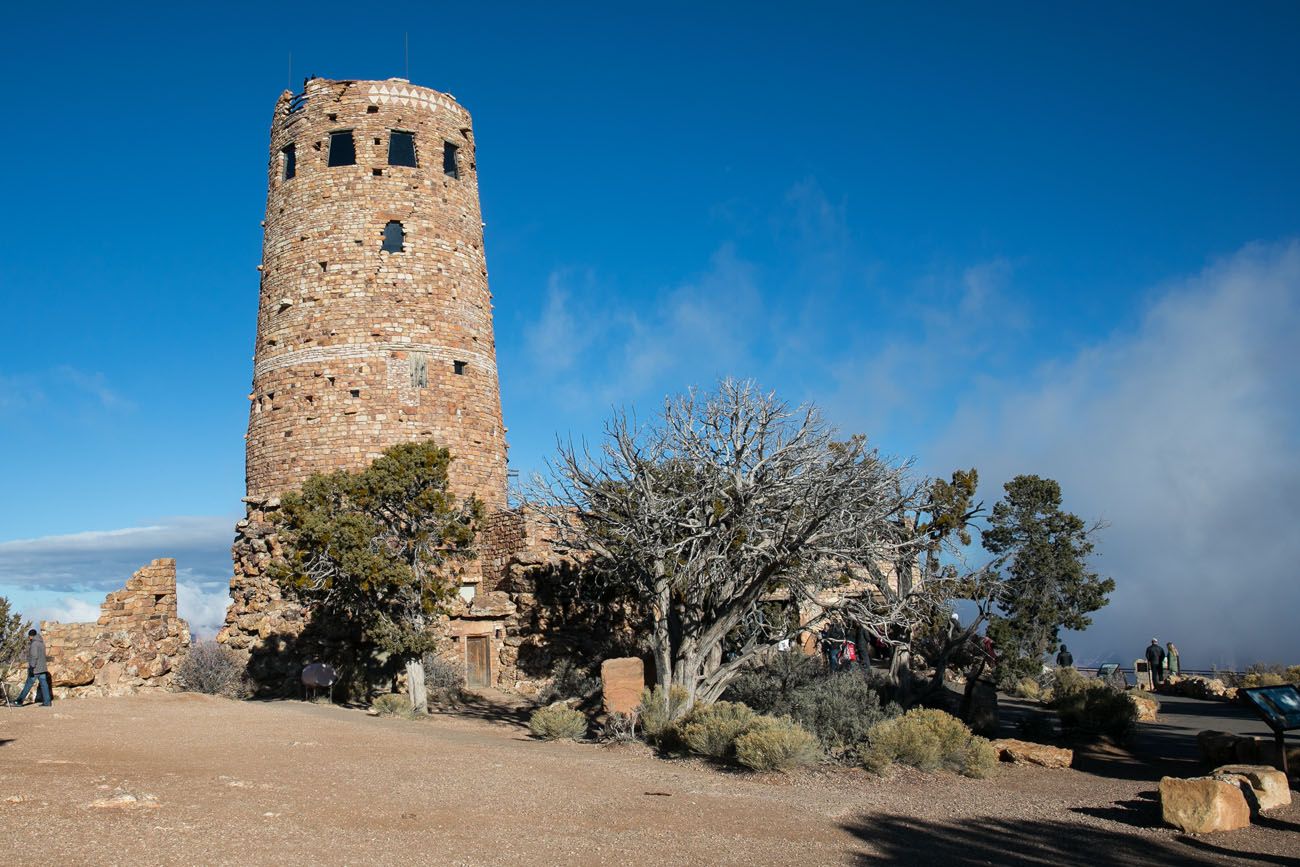 Desert View Watchtower South Rim viewpoints