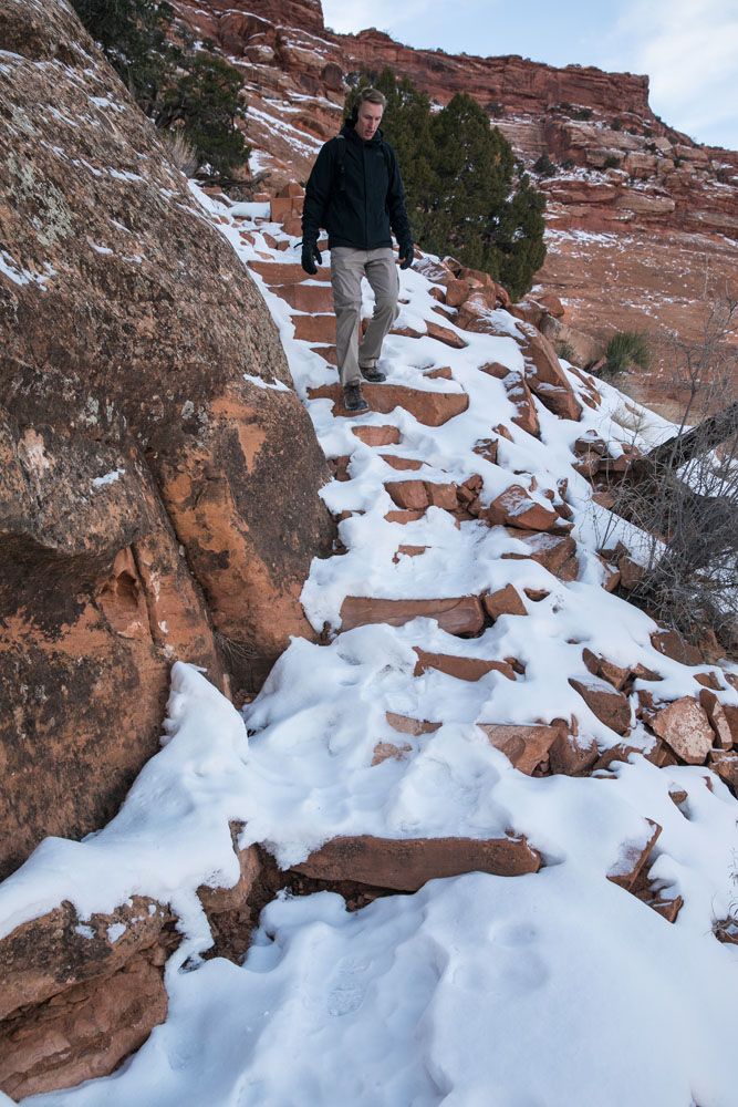 Hiking in Winter