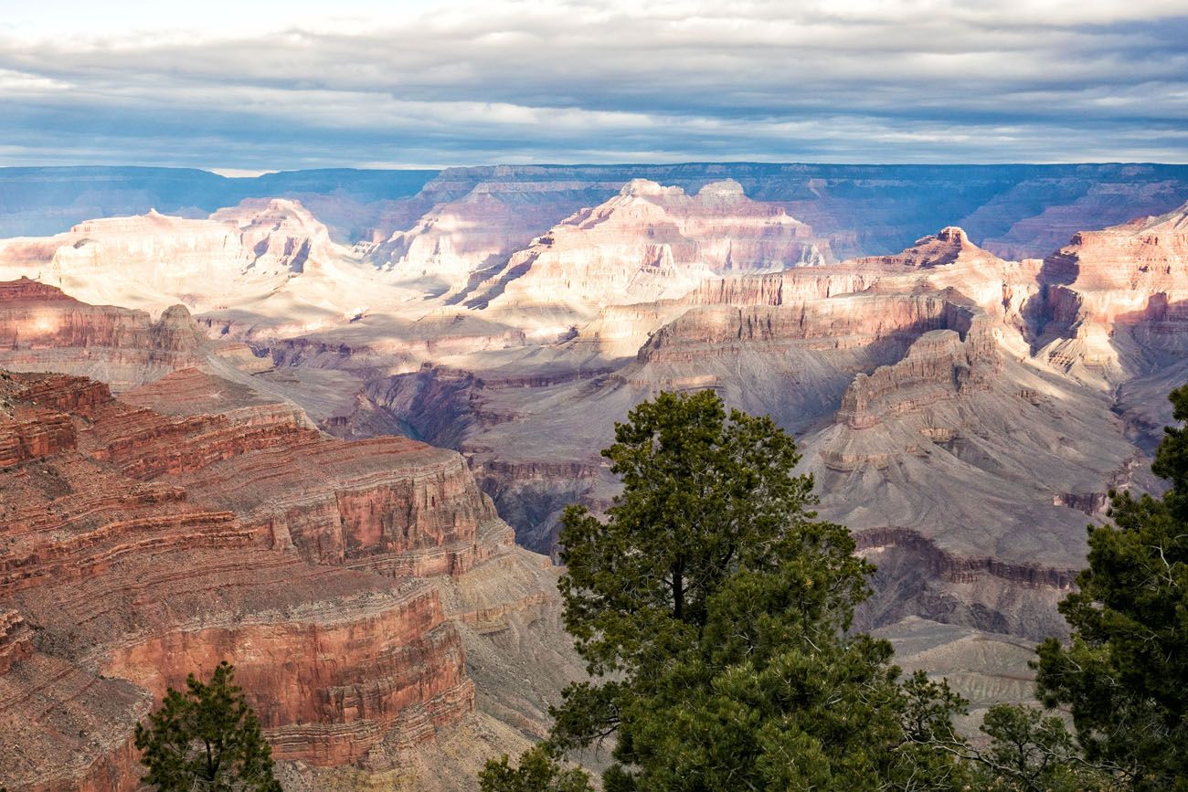 Hermits Rest South Rim viewpoints