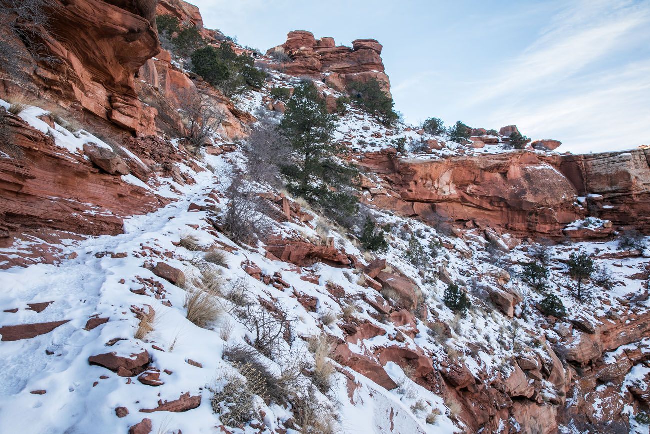 Hike Canyonlands in December