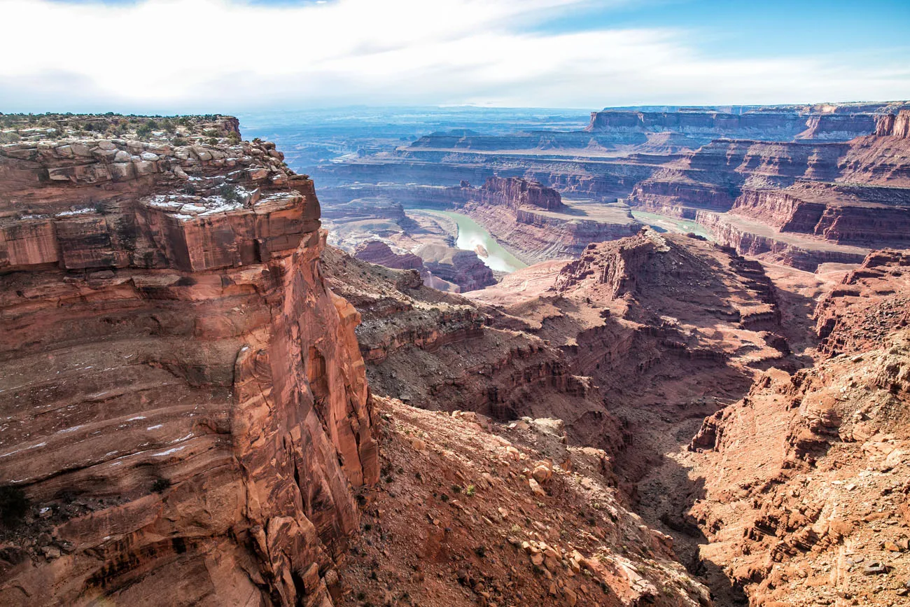 Hiking Dead Horse Point