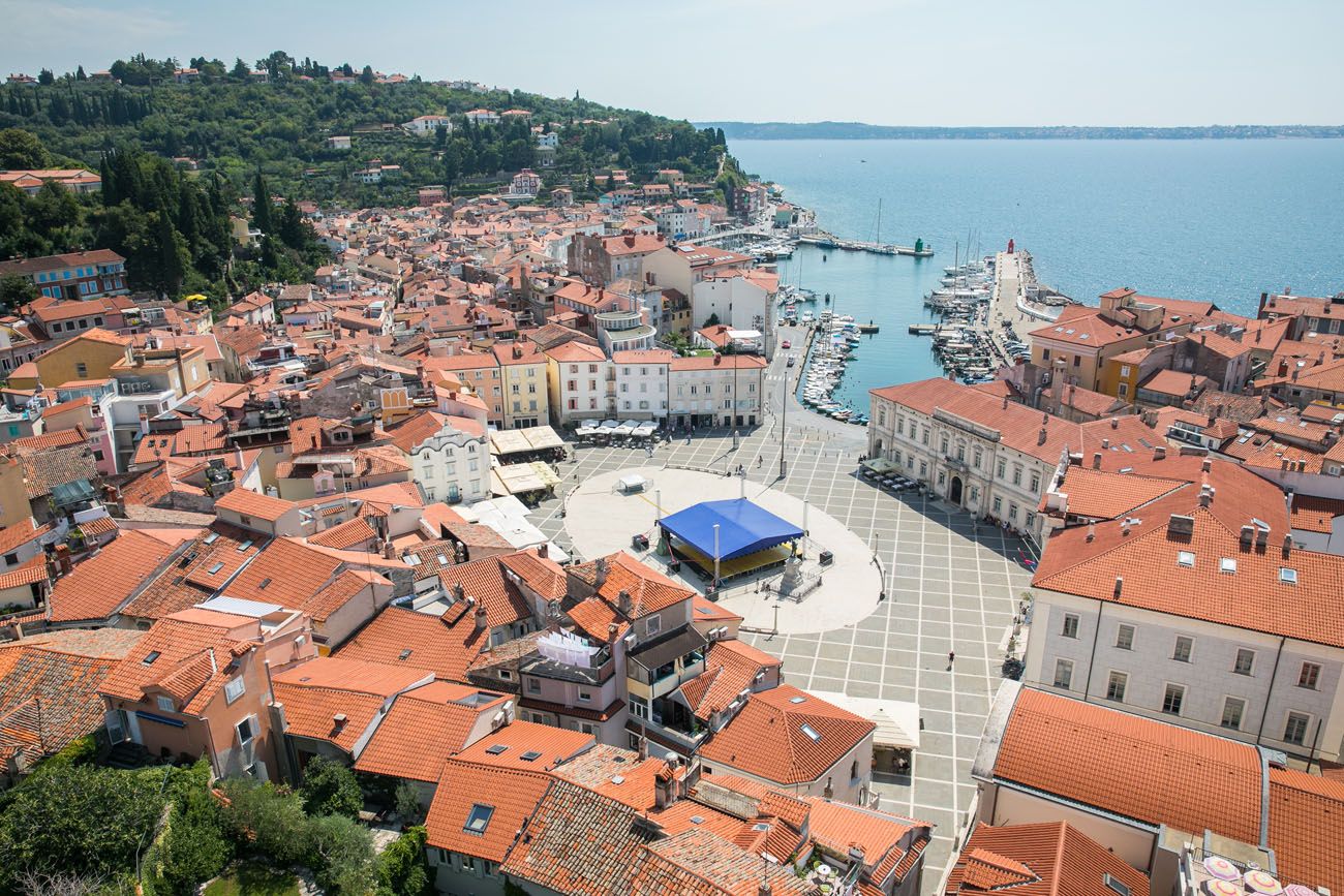 Piran from Ljubljana Slovenia itinerary