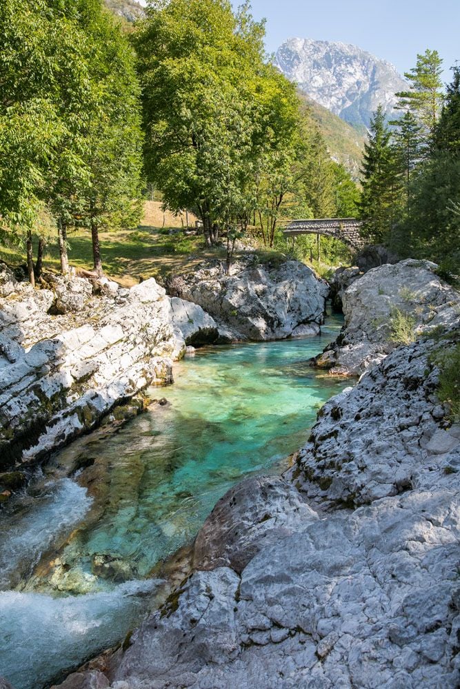 Soca River in August