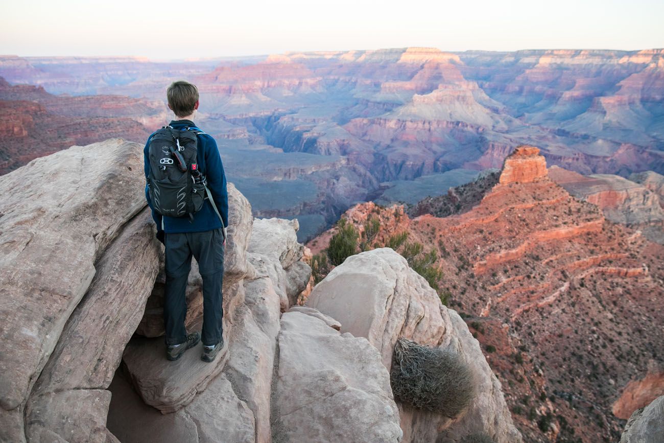 Tyler at Ooh Aah Point