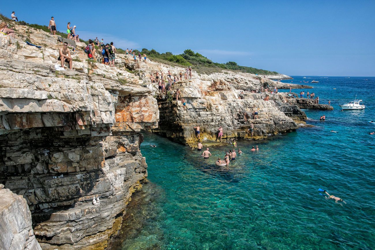 Cliff Diving Croatia