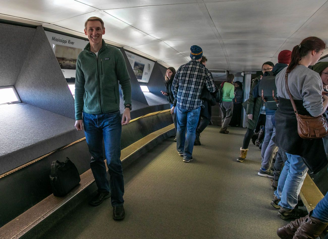 In the Gateway Arch