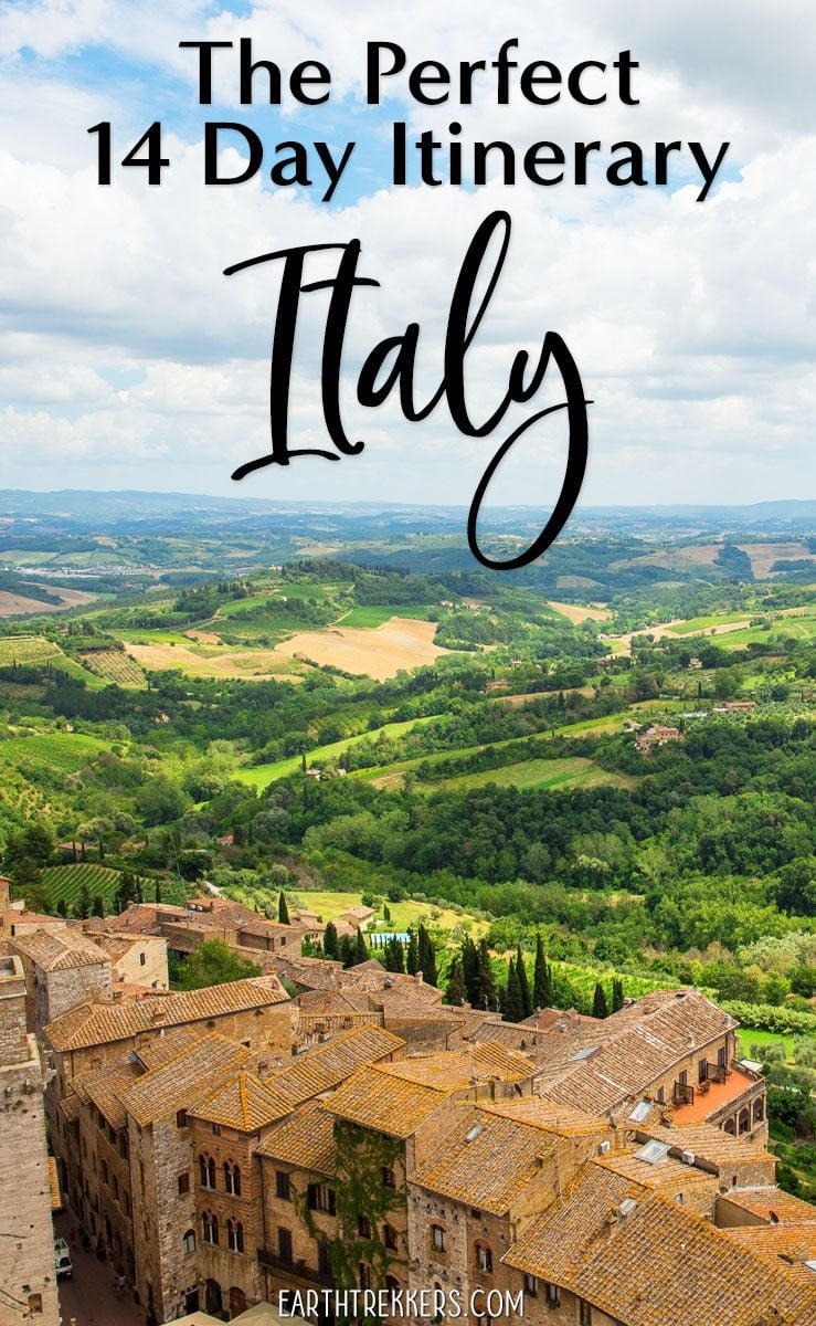 14 Day Italy Itinerary with Rome Florence Venice