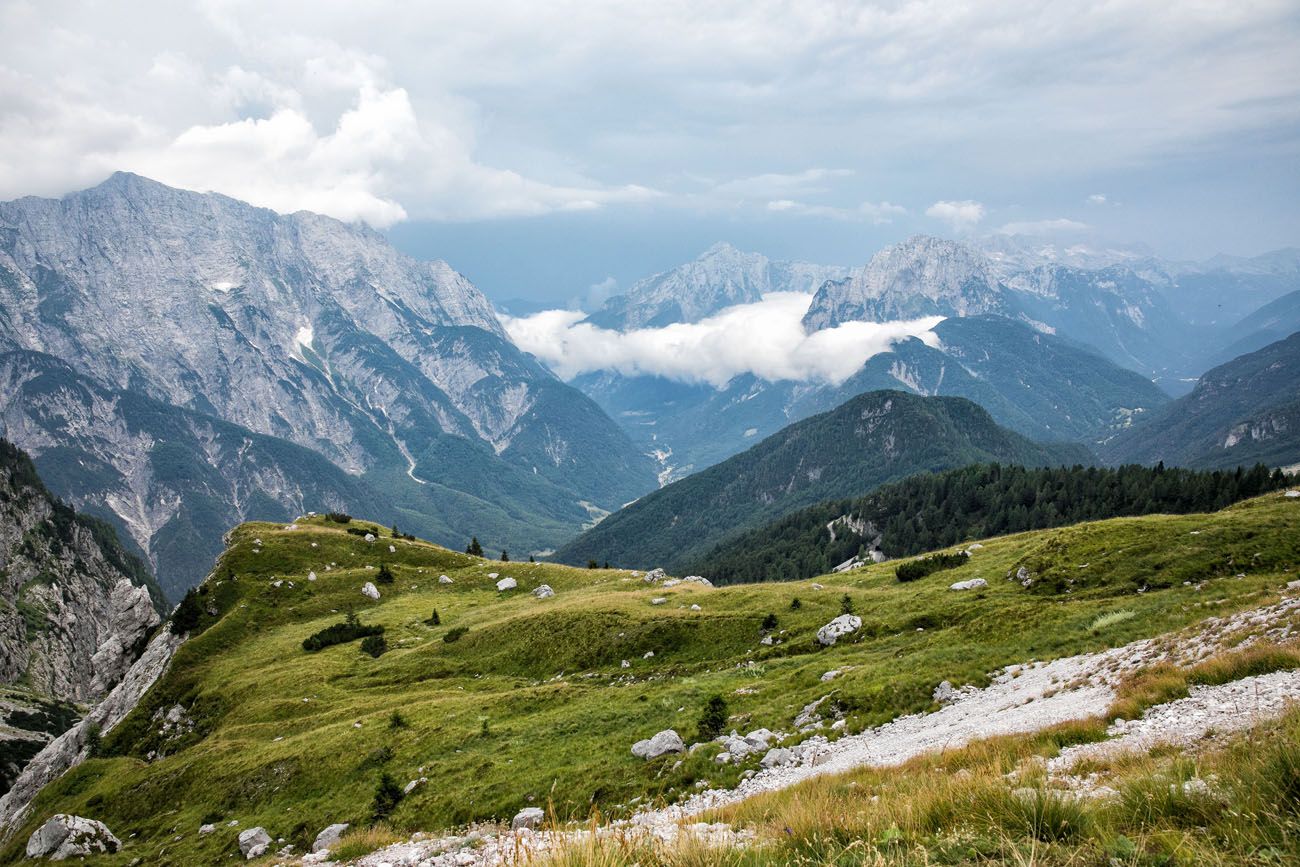 Mangart Saddle in August