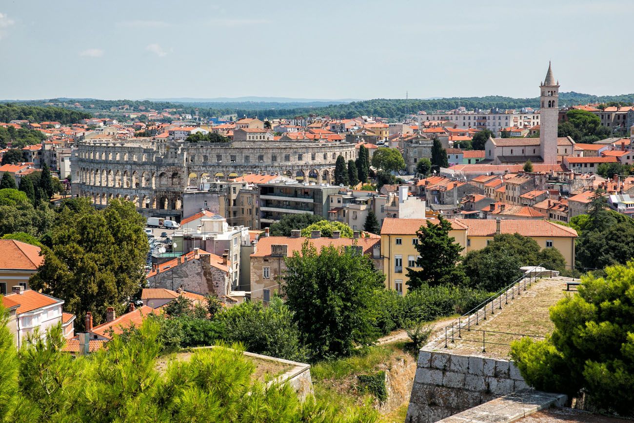 Pula Istria itinerary