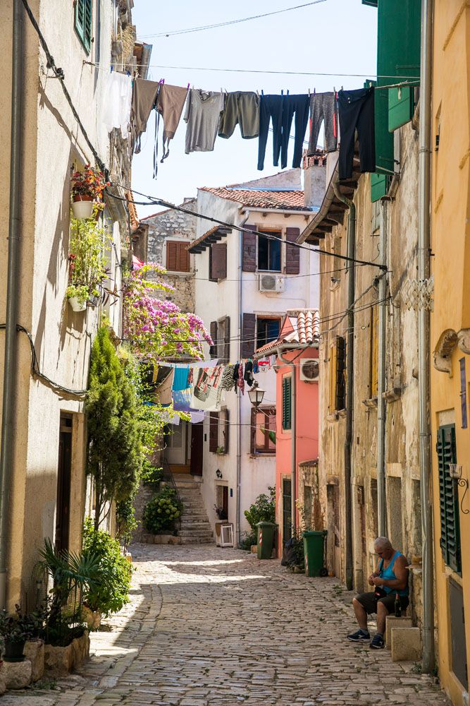 Rovinj Street Istria itinerary