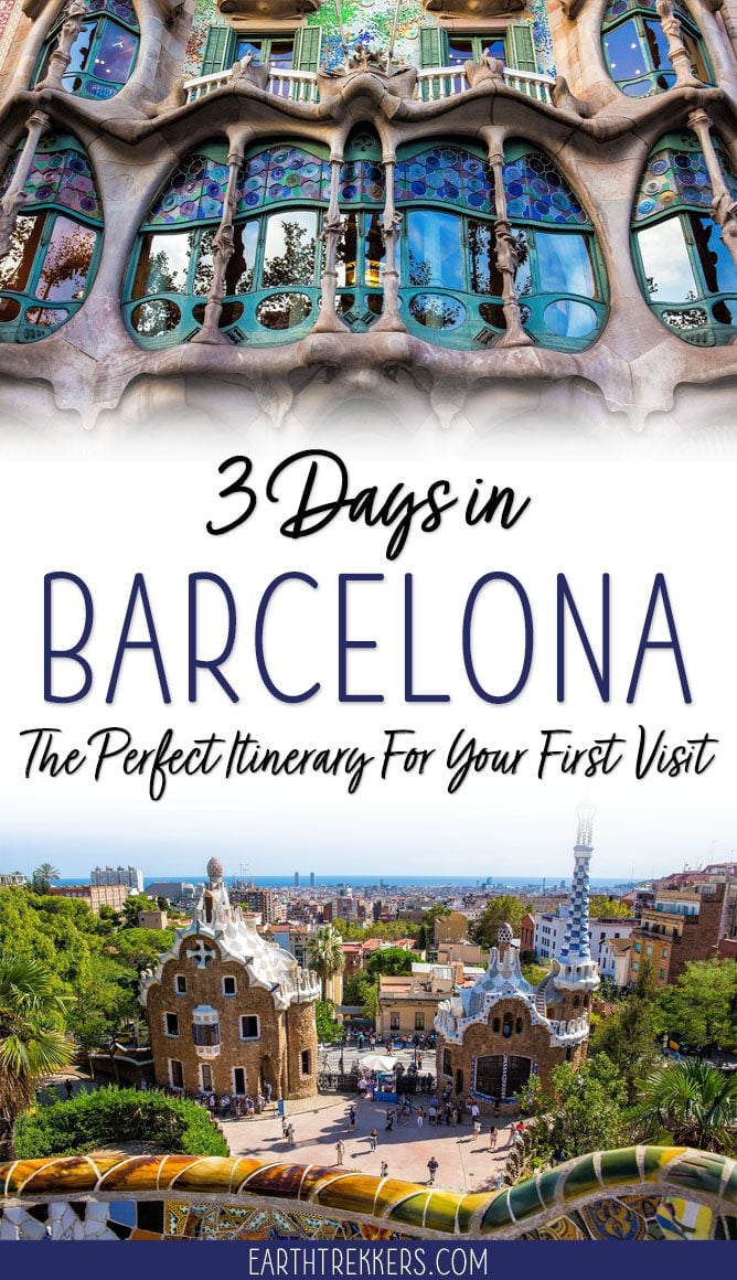 3 Day Barcelona Itinerary and Travel Guide