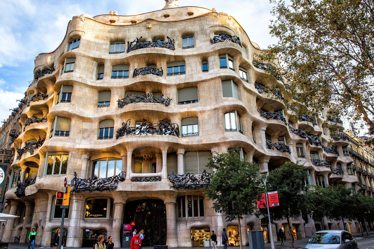Casa Mila La Pedrera 3 days in Barcelona itinerary