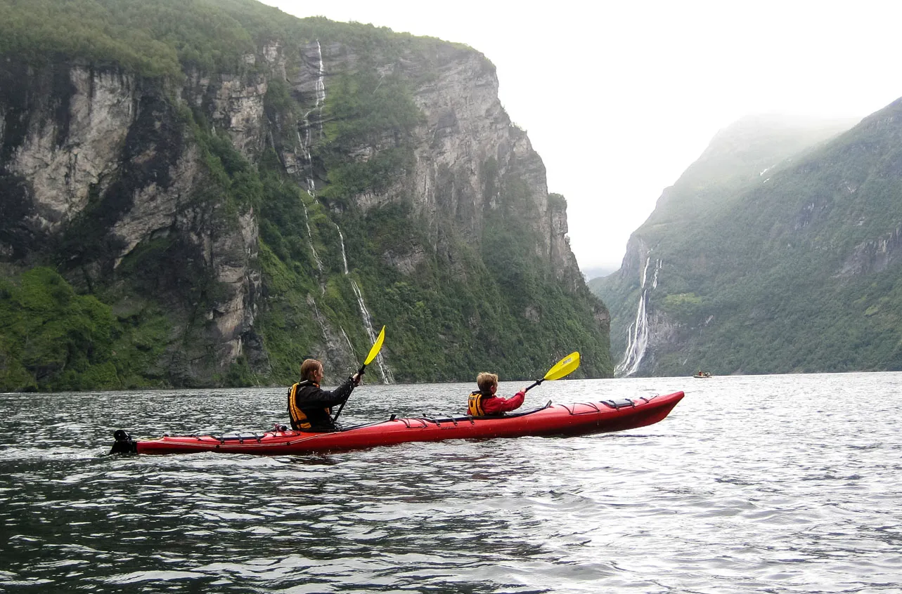 Kayak Geirangerfjord