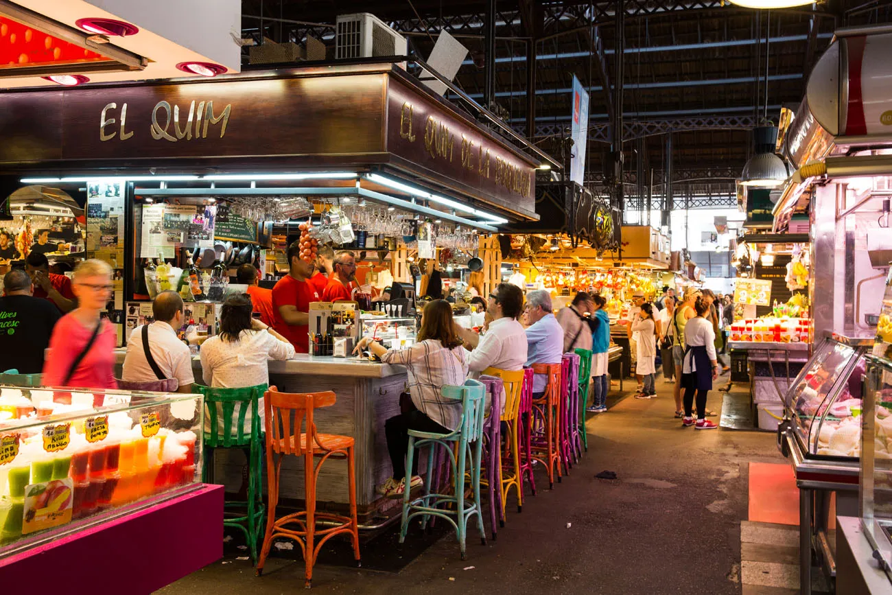 La Boqueria 3 days in Barcelona itinerary