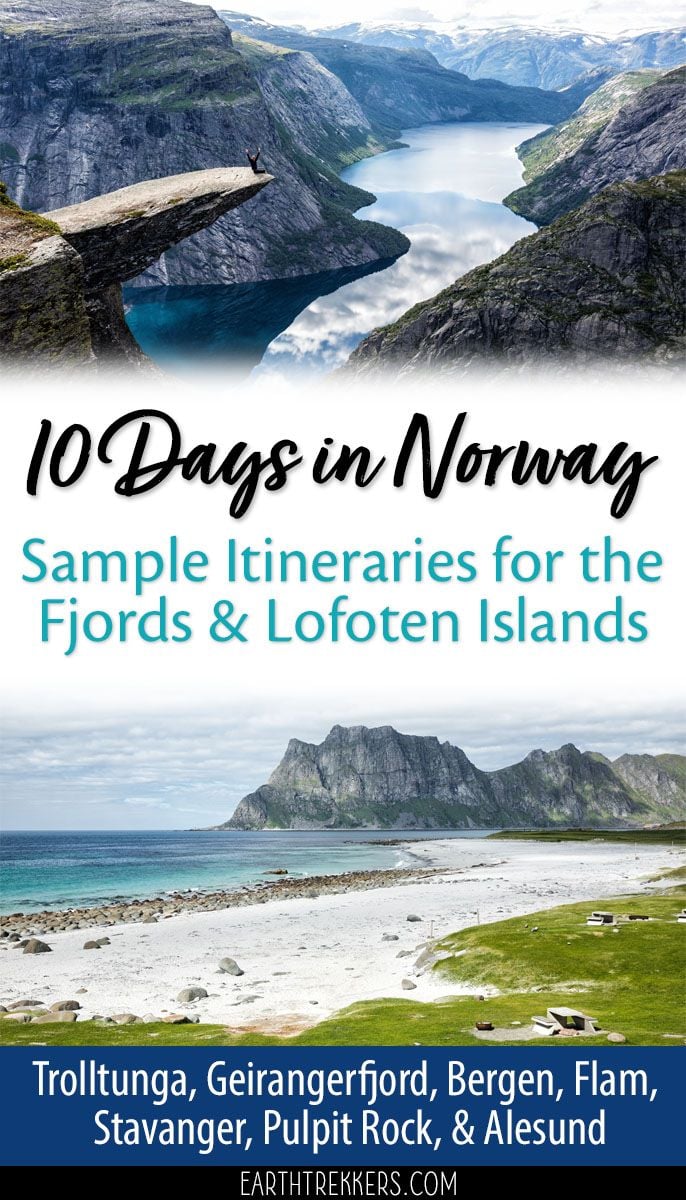 Norway Itinerary with Lofoten Islands
