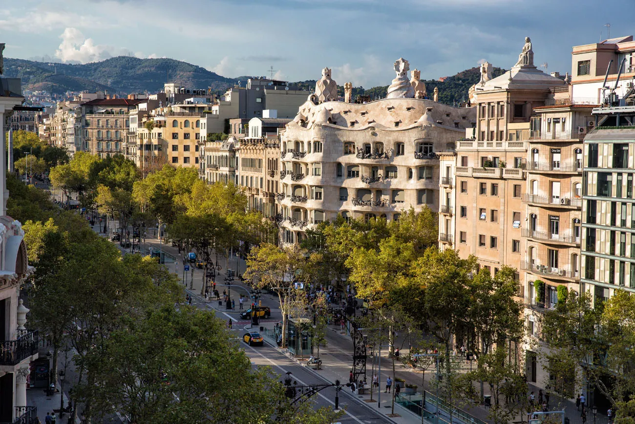 Passeig de Gracia Where to Stay in Barcelona