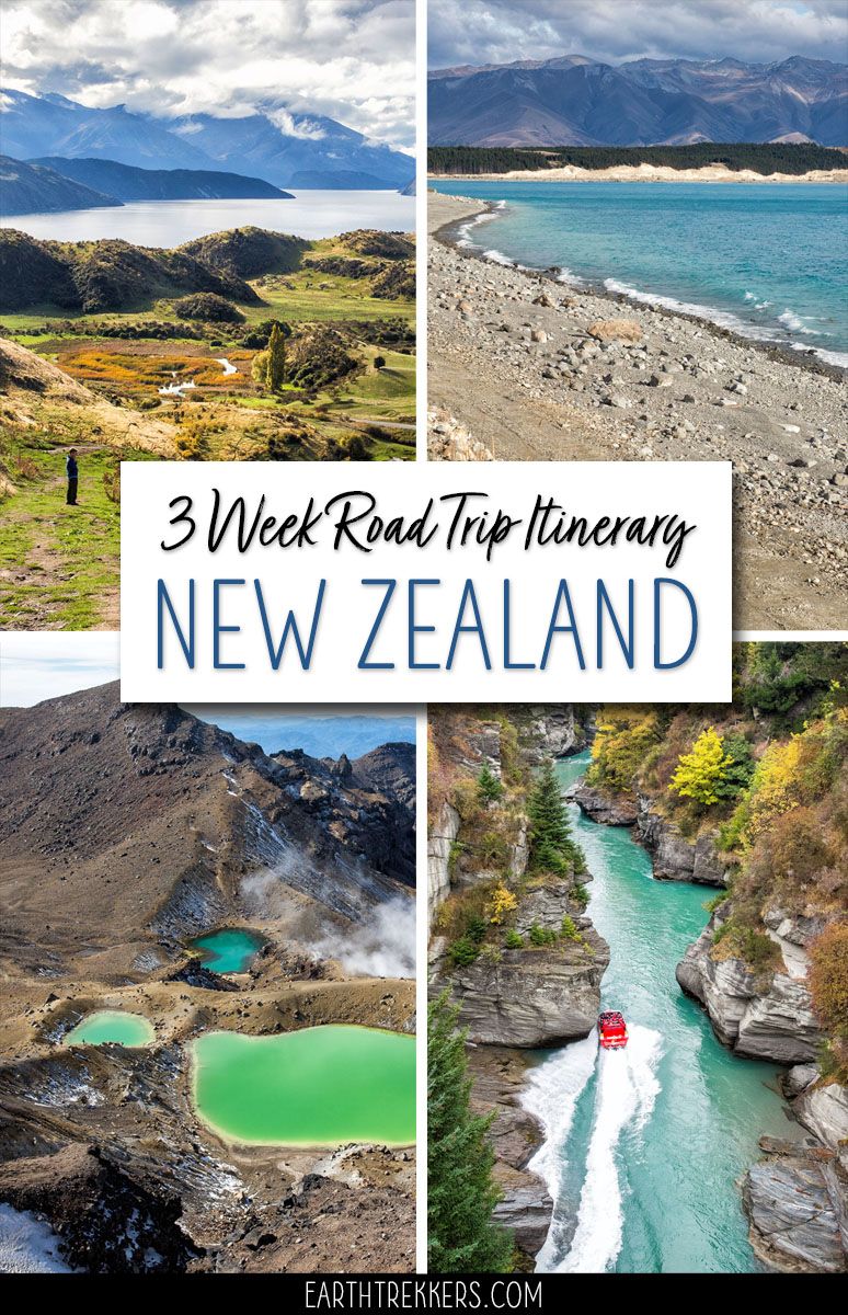 3 Week New Zealand Road Trip Itinerary