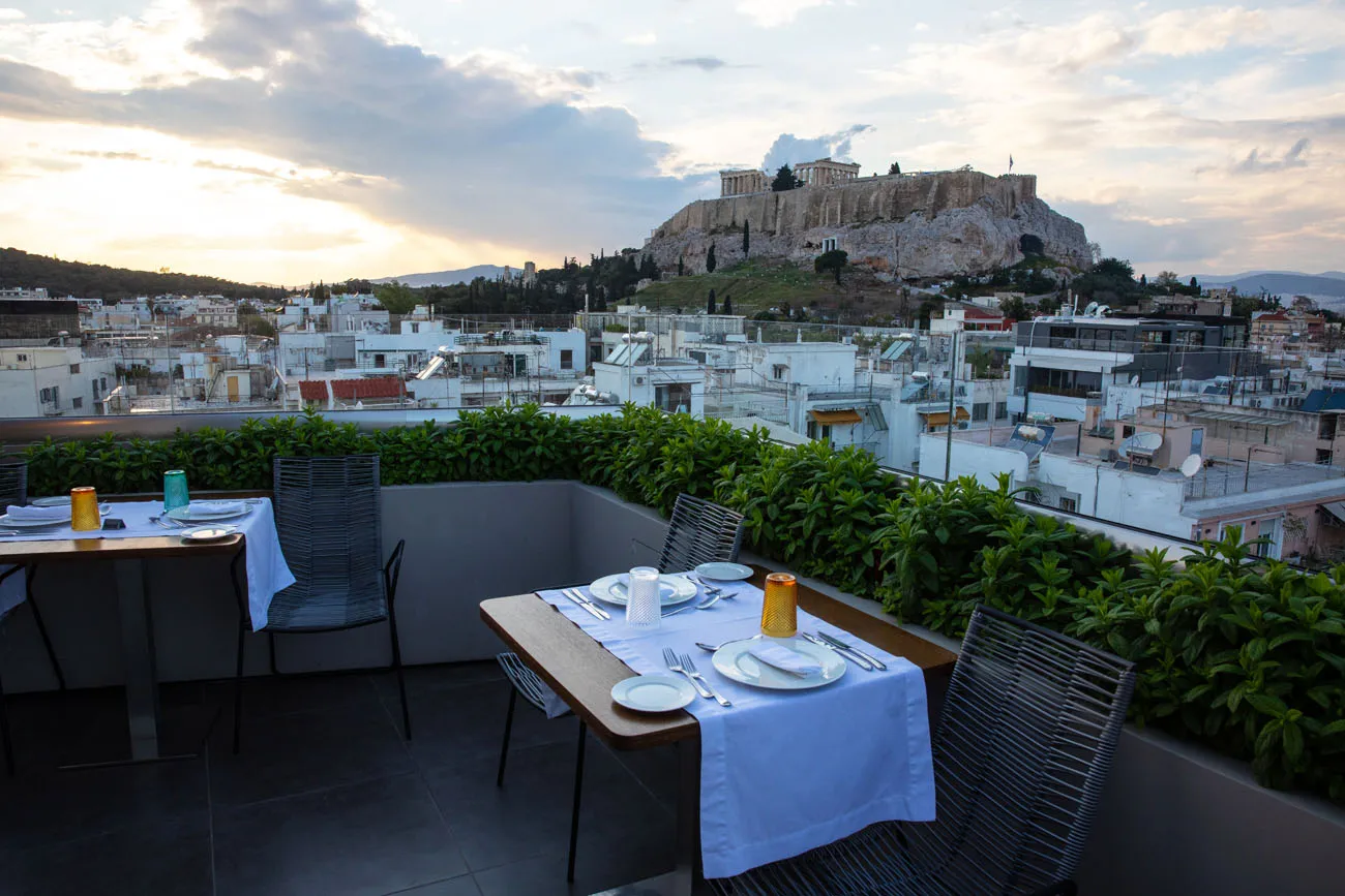 Athens Gate View