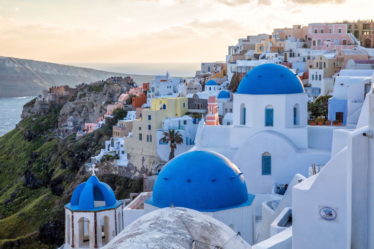 Blue Domes of Santorini