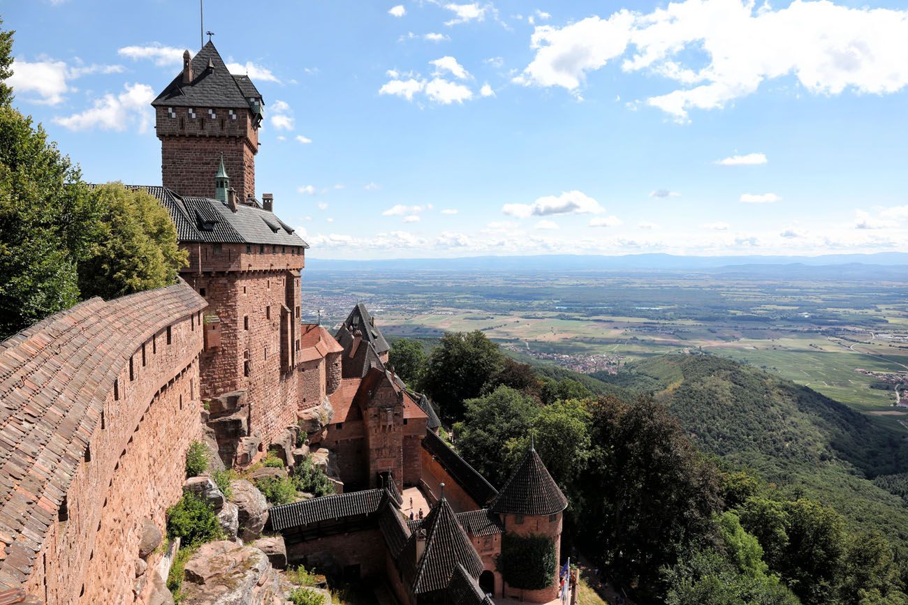 Chateau de Haut Koenigsburg Alsace Wine Route