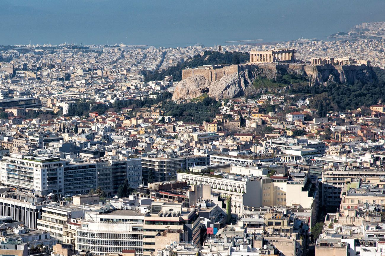 Lycabettus Hill View