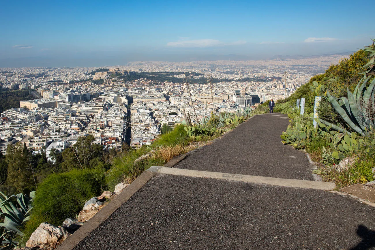 Lycabettus Hill Walking Path